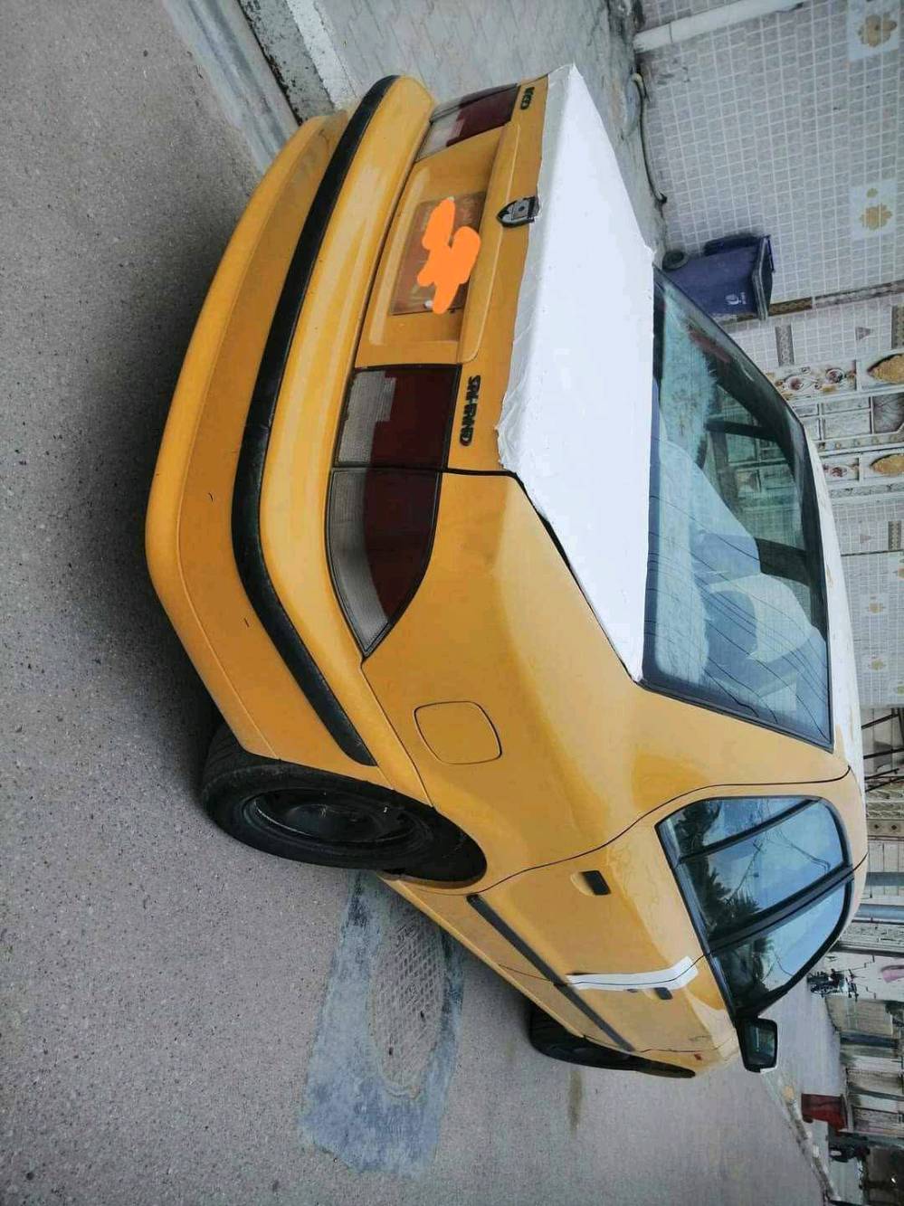 سمند موديل 2012 محرك فرنسي ٢٠٠٠ جديد كير جديد تخم تاير جديد حداديه جديده تبريد ثلج رقم احمر مصفره راعيها يريد تحويل