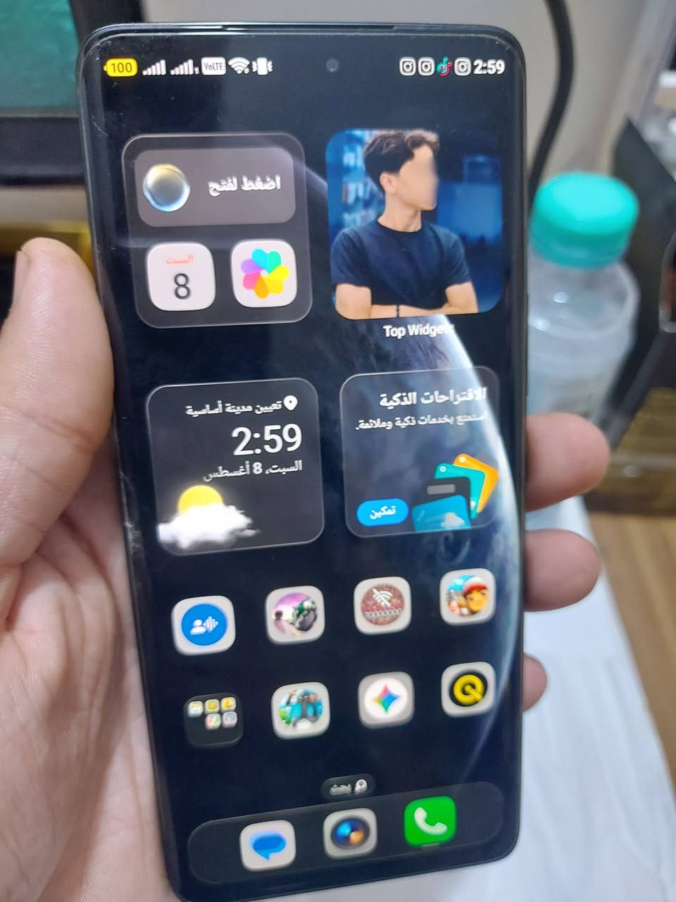 هونر X9C 5g أعلى فئه 
ذاكره 256

رام 12+12 تيربو 

نضيف شخط مابي 

مكفول من كلشي 

مامفتوح ابد 

السعر 290 

( بدون ملحقات) 

رقم الهاتف ***********

مكاني النجف حي الميلاد شارع ميلاد فاو
