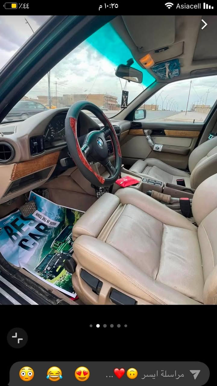 بي ام 525i موديل 1992
مراوس ترهم وانطي فرق
صبغ جماليه بدون حادث

محرك مسكر تك فانوس 

فتحت سقف 

كهربائيات بلادي

كير اتوماتيك 

ويل خليه 

رقم انكليزي 

صلاح الدين

سكني القياره

***********
