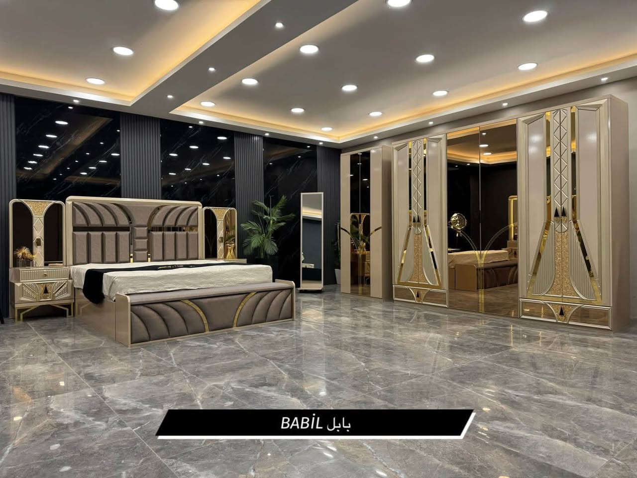 موديل باريس • ١٠ قطع • سرير مخزن