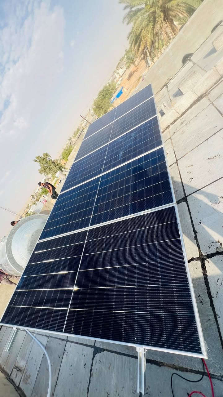 ☀️⚡ منظومة جديدة تم تجهيزها وتركيبها بنجاح ⚡☀️
🔆 الألواح الشمسية: 5 ألواح — ضمان 15 سنة
🔋 البطارية: 8 كيلو — ضمان 5 سنوات
⚡ الإنفيرتر: 4 كيلو — ضمان سنتين
☀️ 10 أمبير نهاري
🌙 8 أمبير ليلي
✅ تجهيز وتركيب احترافي
✅ ضمانات رسمية
✅ خدمة ومتابعة ما بعد البيع
📞 للاستفسار والحجز: [***********]
📍 موقع تنصيب المنظومة : [سليمان بيك]

🌱 طاقة شمسية = توفير وراحة واستقرار
