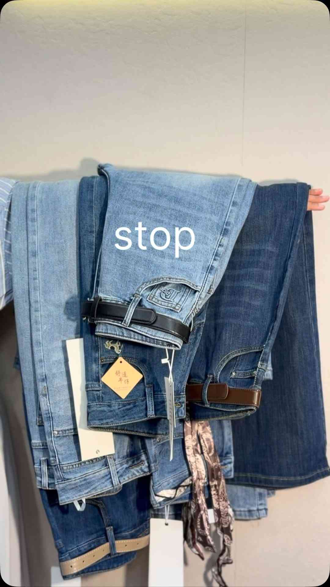جينز نسائي • خامة راقية • مقاسات M-XL