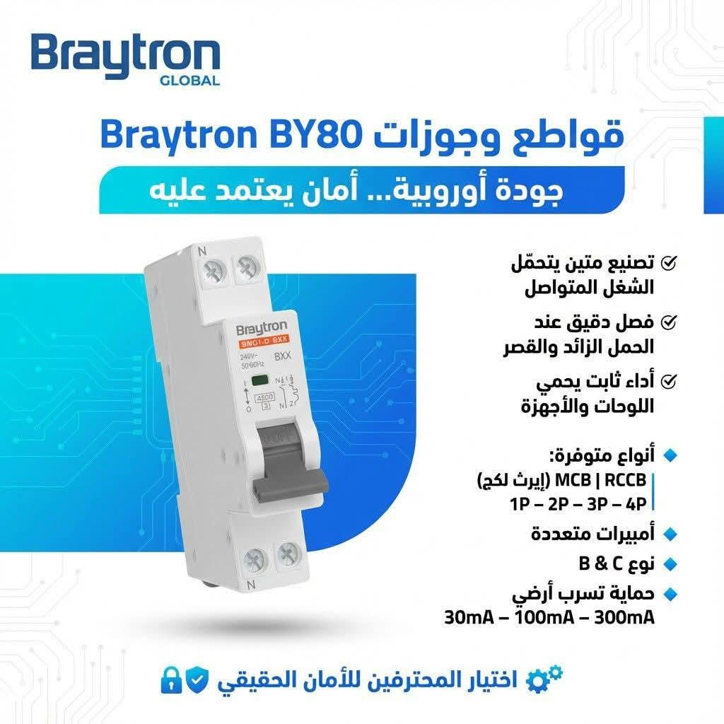 الآن في Braytron الشرقاط  جميع السويجات والمفاتيح والقواطع الكهربائية من شركة #braytronالعالمية  
بضمان حقيقي 25 سنة 
متوفر بثلاثة الوان
#ابيض
#اسود
#رصاصي 
العنوان /صلاح الدين/الشرقاط/ السدة / مجاور مستشفى الشرقاط العام
يوجد توصيل لكافة المحافظات
***********

