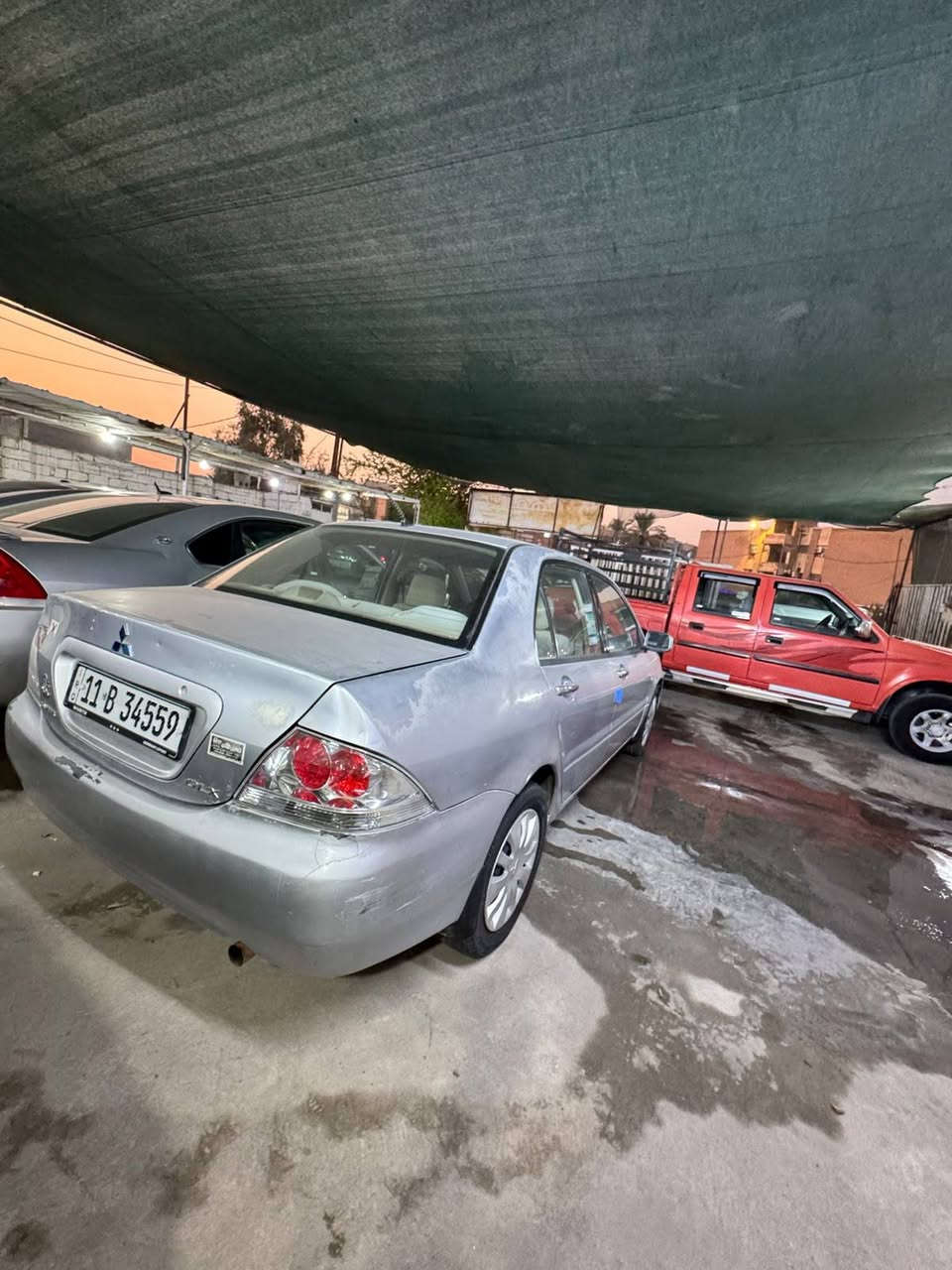 السلام عليكم
لانسر 2007

جاهزة للاخير 

منضومة تبريد جديدة 

رقم بغداد هزاة ورقم جديد 

اربع قطع صبغ ابيع احزام 

السعر 65 بيها مجال 

***********

ديالى بعقوبة التحرير
