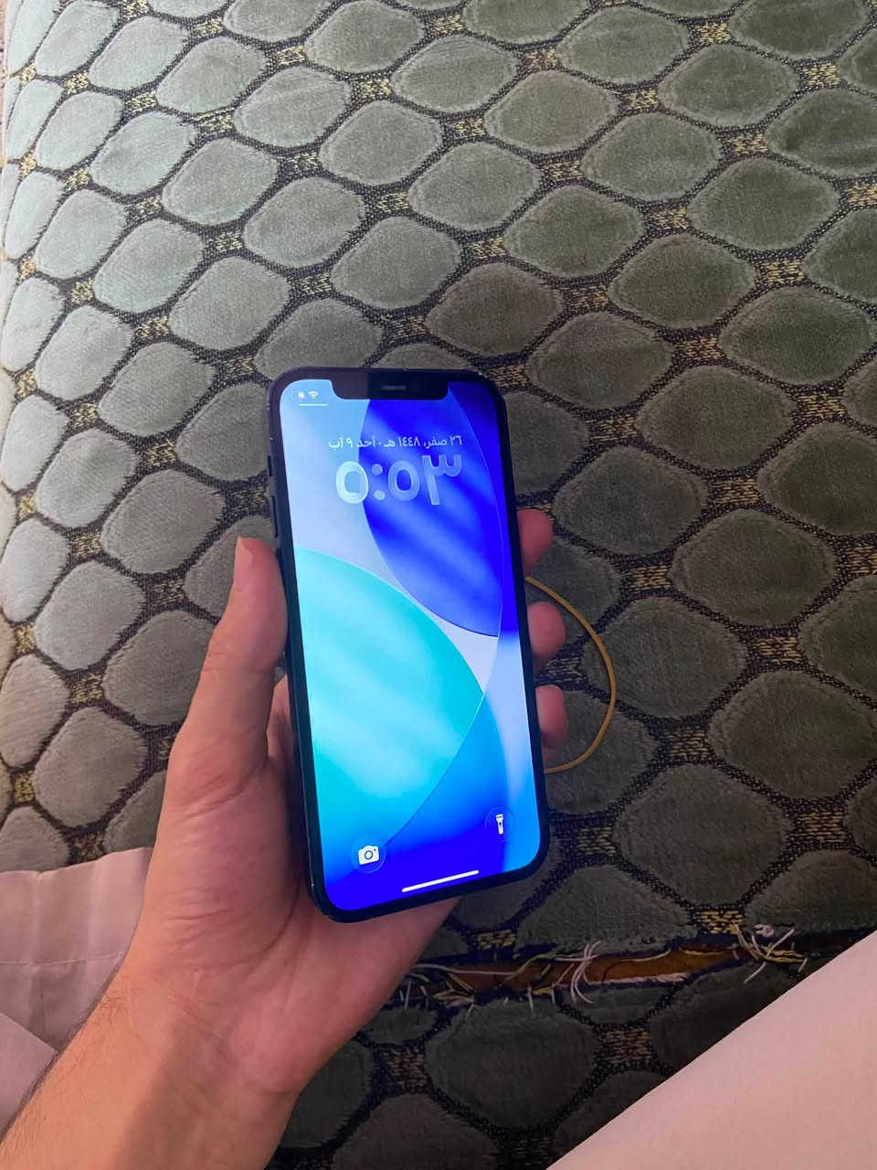 ايفون 12 عادي مايعبر هوى وشرط مكفول من كلشي مامفتوح ذاكره 64 بطارية 85 سعره 300 بي مجال وهاذ رقمي بي واتساب ***********
