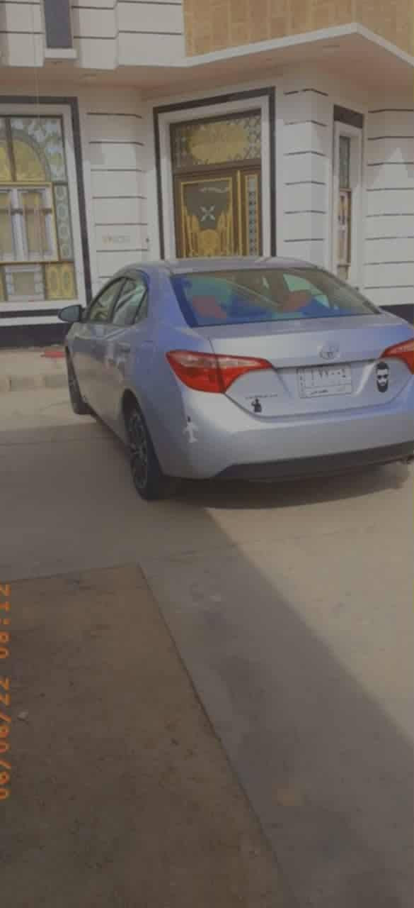 تويوتا كورلا
2018 
Le

رقم انبار
باسمي 
گير ومحرك فول 
مواصفاته معروفه ضربه جاملق  
 فقط

 
 فقط 
السعر ١٣٥ وبي مجال  جدا للشراي الجاد
مكلف بنشر 
للاستفسار***********
