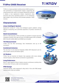 TOKNAV T10Pro • GNSS RTK • خفيف 740غ