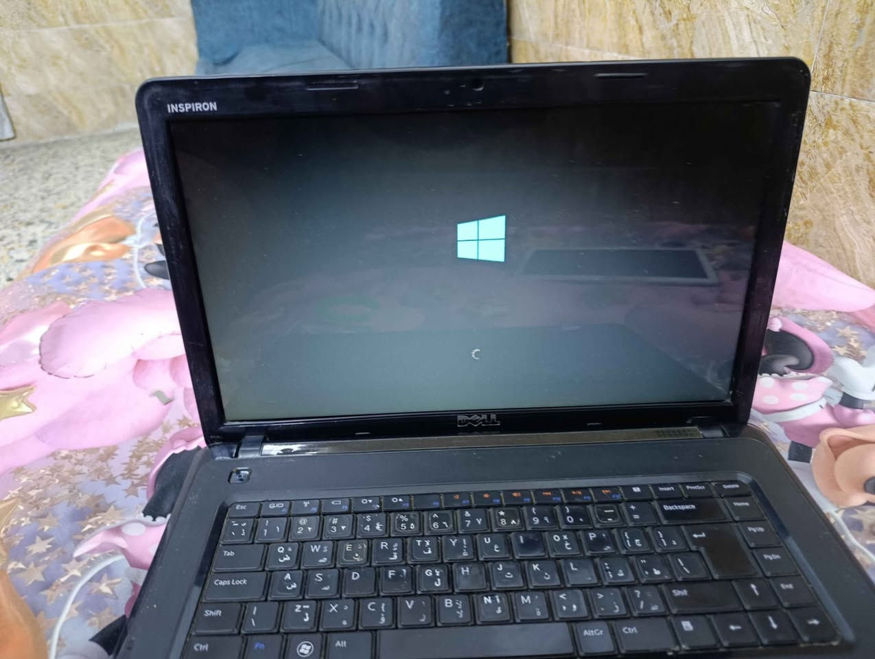 السلام عليكم ورحمه الله وبركاته 
للبيع لابتوب نوع DELL
وندوز 10
موضح كبالكم المعلومات كامله مالته
مبدل بطارية جديده وفرمته جديد 
مكاني بغداد حي الجهاد 
سعره 125وبيها مجال 
*********** بغداد, العراق

نص مكتوب في الصور:
- This PC > Folders (7) 3D Objects Desktop Documents Downloads Music Pictures Videos Devices and drives (4) Local Disk (C:) 114 GB free of 146 GB Local Disk (E:) 142 GB free of 146 GB Local Disk (F:) 172 GB free of 172 GB DVD RW Drive (H:)
- Control Panel > System and Security > System
- Control Panel Home
- Device Manager
- Remote settings
- System protection
- Advanced system settings
- View basic information about your computer
- Windows edition
- Windows 10 Pro
- 2020 Microsoft Corporation. All rights reserved.
- System
- Processor: Pentium(R) Dual-Core CPU T4500 @ 2.30GHz 2.30 GHz
- Installed memory (RAM): 4.00 GB
- System type: 64-bit Operating System, x64-based processor
- Pen and Touch: No Pen or Touch Input is available for this Display
- Computer name, domain, and workgroup settings
- Computer name: DESKTOP-E7FB55A
- Full computer name: DESKTOP-E7FB55A
- Computer description:
- Workgroup: WORKGROUP
- Windows activation
- Product ID: Not Available
- See also
- Security and Maintenance