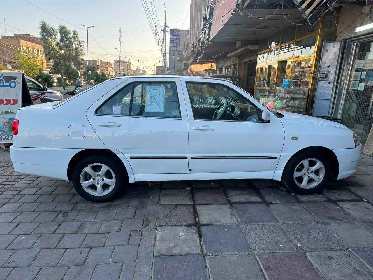 سلام عليكم
شيري كوين بلادي 
مديل ٢٠١٣
كير ومحرك كفاله 
تخم تاير 
تبريد ثلج 
 هزه جديد 
بسمي تحويل مباشر
دوشه ارضيه جلد 
بطن نضيف كلش  
سياره جاهزه للخير وجديده 
رقم دولي جديد 
سياره احله من صور 
مكاني سياره بغداد شعب شارع صحه
سعر٣٩ او بيها مجال 
اللستفسار ***********
