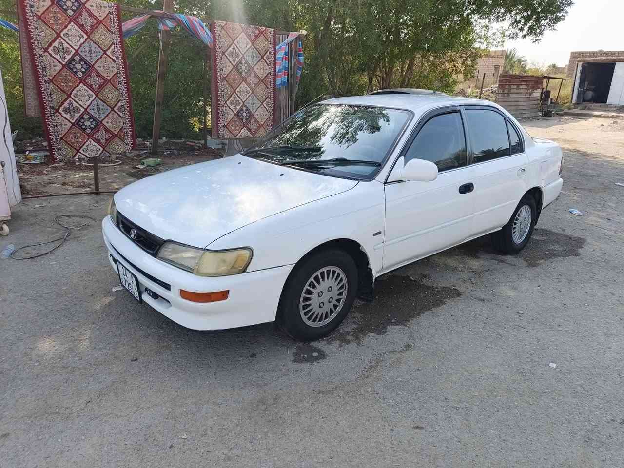 كورله مديل 95 سياره حلوه جاهزه
رقم نكليزي مداور ثاني يوم مشروع وطني
مكينه 1800 جام كهربائي شاشه تاب لايت زنون أصفر 
سياره مرتبه عله يدي السعر 57             ***********
