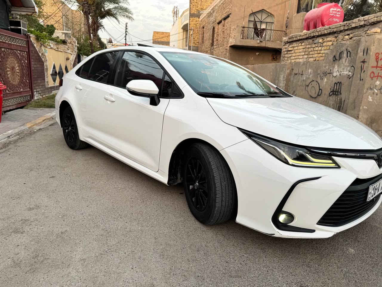 السلام عليكم…
كورلا خليجي تجميع صيني 
بنزين فقط ( استيراد الخليج )
موديل 22
ماشية 76 الف كم
محرك وگير وبدي مكفولات ومشروطات
محرك 1500 تنفس طبيعي اقتصادي جداً ونشط 
السيارة كفالة عامة من كلشي بارد وصبغ وتبديل
(شرط السونار) يطلع بيها شي اني اتحمل السونار 
رقم قادسية انگليزي تحويل مباشر
السيارة جديدة جداً على وضع الوكالة 
تخم تاير جديد ماصار 15 يوم 
بطارية جديدة
صدر السيارة جديد وناعم 
التبريد ثلج
جاهزه على اخر حباية بدون نقص
مواصفات السيارة
بصمة تشغيل
سلايت
رادار امامي ( توقف تلقائي )
كروز سرعة
تنبيه عبور مسار
هاندر بريك دگمه
اوتو هولد
وضعيات قيادة ( ايكو - سبورت )
السعر 130 وبي مجال جدا بسيط حگ الجيه
مكاني الديوانية
للاستفسار *********** ديوانية, القادسية
