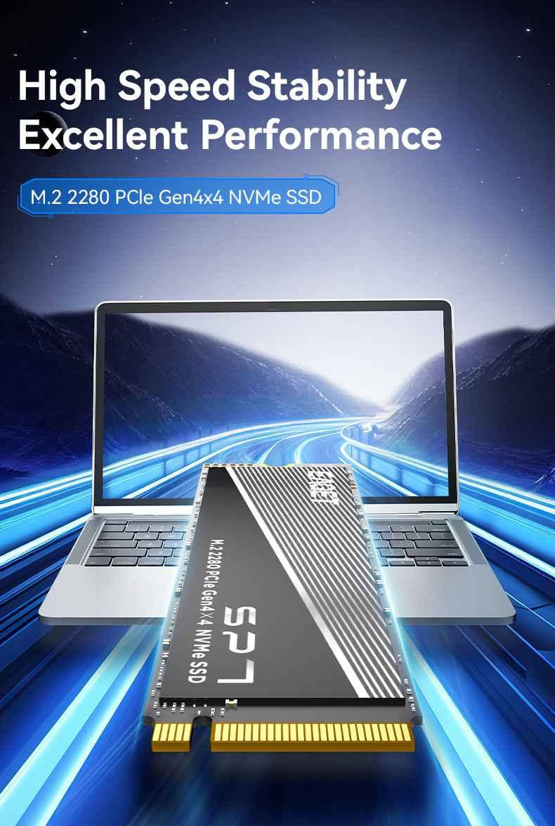 EAGET SP7 2TB 
Gen4 M.2 SSD
السعر 360 الف للتواصل *********** بغداد, العراق

نص مكتوب في الصور:
- High Quality Storage Particles
- After multiple layers of testing, 3D NAND high-quality storage particles are selected to protect your data security and ensure durability.
- 7400MB/s 7400MB/s Read speed up to 3D NAND High quality storage particles Multiple Heat Dissipation Efficient and Stable Widely Compatible Compatible with the vast majority of laptops, PC desktops, and other devices on the market Large Capacity Easy Storage 1TB
- High Speed Stability Excellent Performance M.2 2280 PCIe Gen4x4 NVMe SSD
