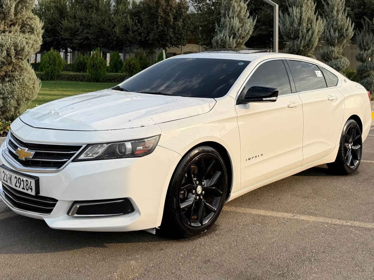 ﷽
📲***********📲

‎‏   ⚔️✅➖CHEVROLET IMPALA ( LT1)  2015➖✅⚔️

‎جدا اعتذر من الي اتصل وراسلني  مجاوبت لان كان  موبايل بي خلل وحاظر لاي اتصال وبل خدمه. الغزال  🦌  
‎شوفرليت امبالا  موديل 2015 محرك ستة سلندر وارد خليجي وكالة شركة المنصور✅ 

‎ ملاحظه/:- ⛔️
‎السياره استخدامي الشخصي شرط كير محرك برغي ممفتوح عل وضع الشركة وشرط لاكلوب مكينه مشتغل لا مسج صيانه كله عل ايدي السياره وجدا وجدا معتني بيه دهن فلتر بوليش نظافه فول ١٠٠/١٠٠ .

‎تواجد السياره / السليمانيه🔴 
‎الموديل /:- 2015 🔵
‎المسافه المقطوعه /:-  127 الف كيلو حقيقي 🚥🚦
‎حجم المحرك /:- 6 سلندر ✈️

‎المواصفات /:-🧏🏻‍♂️
(LT1)
‎بانوراما / فتحة  
‎قبل كلشي اي صوت تسمعه بل سياره انزلك ورقه من السعر . 
‎كشنات جلد 
‎كامره خلفيه  
‎تشغيل عن بعد شغال السياره
‎سايد بريك كهرباء 
‎كشنات امامي كهربائي 
‎قاصه متحركة
‎كشنات تدفئة 
‎صندوق بصمه 
‎لايتات زينون منضومه جديده 
‎شاشه وسطيه لمس  
‎اضواء ترحيب عند فتح السياره 
‎سستم سماعات بوز شركة 
‎تحكمات ستيرن كامله
‎كروز سرعه 
‎كير اوتو وكير عادي 
‎مرايات جانبي كهرباء 
‎شرط التحويل والغرامات 

‎الحادث /:- سياره .🚦
بيها ثلاث مكانات صبغ كلش صغير بدون دواخل بدون ايبارك فقط رش 
‎السعر  جدا مناسب /:-  💰112 💰ورقه وحگ جيتك وماكو هيج سعر  بكل معارض العراق . 

‎شرط التحويل والغرامات
‎سيارة بسمي وكالة تحويل حاضر  .

‎التواصل فقط  عل رقم الموبايل لجاد بل شراء رجاءا رجاءا /:
***********📱 السليمانية, العراق

