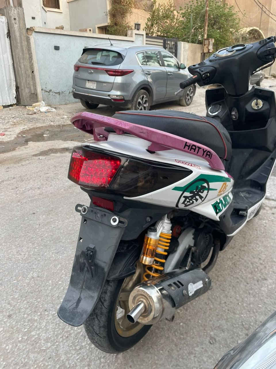 حبايب 🍻🍻
سكنس فحل نوزل  سكليتر خطين  طلاعات دراجه 58مزوعه شوفت عينك دبلات امامي خلفيGMC صالنصه سل ستيل جاملغ امامي كاربون قطره رياضي دراجه كلش قويه ومكفوله سعر مليون و١٠٠
مكاني بغداد الدوره ورقمي***********
