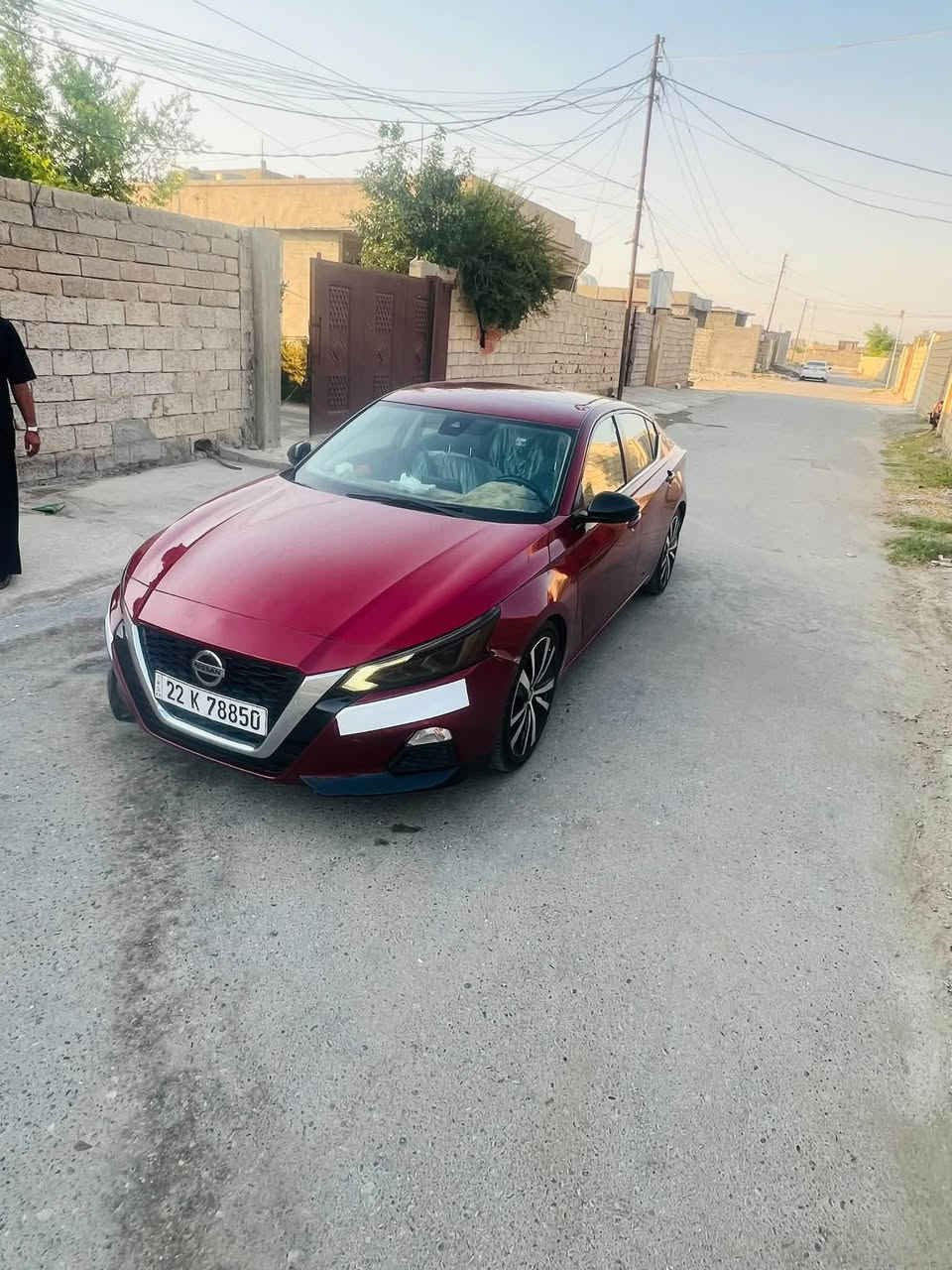 سلام عليكم نيسان التيما 2022 اس ار الضر جاملغ وبنيد رقم اربيل شرط الوان احمر شرط محرك وكير محرك 2500 سياره فول ماعده الفتحه سعر 132 وبيه مجال مكاني صلاح الدين ‭***********‬
