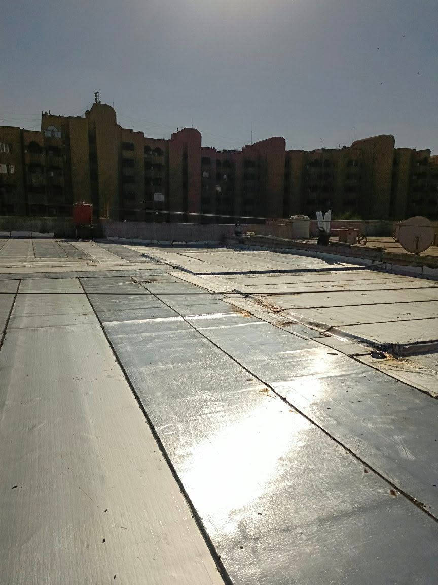 عزل سطح • بزفت وبدون • ضمان