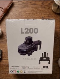 L200 PRO MAX درون   كاميرا مزدوجة بدقة 4K HD گمبل + محركات برشلس + جي ...