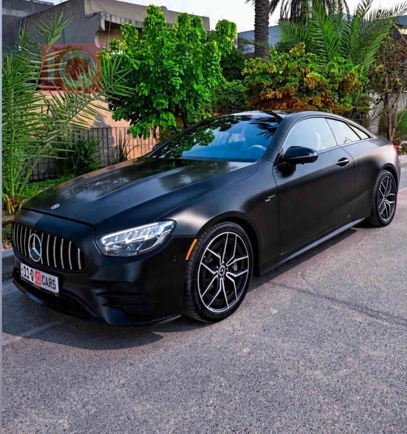 للبيع Mercedes-Benz E53 Coupé AMG
موديل 2022
اللون: أسود
تغليف حماية أسود مطفي يم جوشيلد 
الممشى: 40,000 كم

سيارة اعلى مواصفات فل اوبشن مواصفات جديرة بل ذكر  السيارة اصل AMG 
السيارة بحالة ممتازة، محرك V6 تون تيربو بدون اي مشاكل بل محرك او كير او الكهربائيات شواصي ولغود كفالة صبغ فقط قطعتين بدون  شرط الفحص وين ما تحب والممشى قليل مقارنة بالموديل، وجاهزة للفحص والمعاينة.

السعر والتفاصيل عند التواصل.
السيارة رقم بغداد بأسمي 
عنوان السيارة : اليرموك الاربع شوارع 
الرقم : ***********
