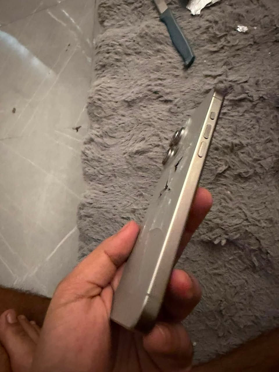 ١٥ برو ماكس نضافه ٩٩ ٪؜ فقط ضهره نكسر بطاريه ٩٧
٧٥٠بغداد ويوجد توصيل بلادي ما مبدل بي اي قطعه وهاي صورته بل حاسبه  
للاستفسار اتصل واتس 
***********
