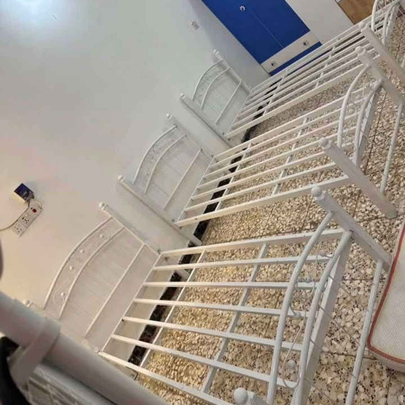 سرير حديد • نفر • يتحمل ٤٠٠كيلو