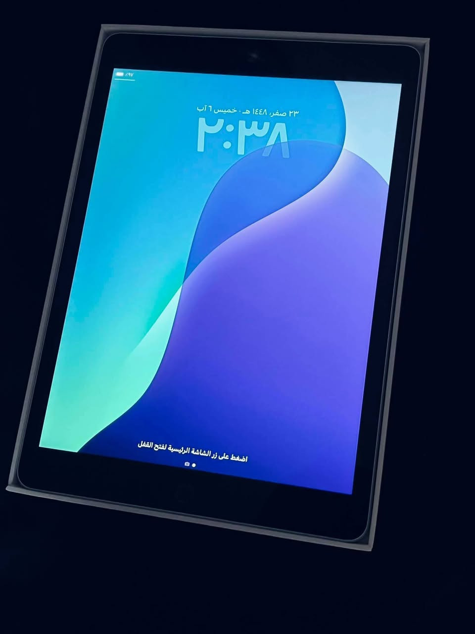 ايباد 9للبيع ذاكره64 ايباد كلش جديد بطاريه فوك 90 كامل ملحقاته شاحنته وكارتونته نظافه فوللل كلش جديد اخذته من (الشريكه العربيه بالنجف)  ومتوازي على فلوس واتساب*********** وخادم لطيبين مكاني نجف حيدريه خان النص
