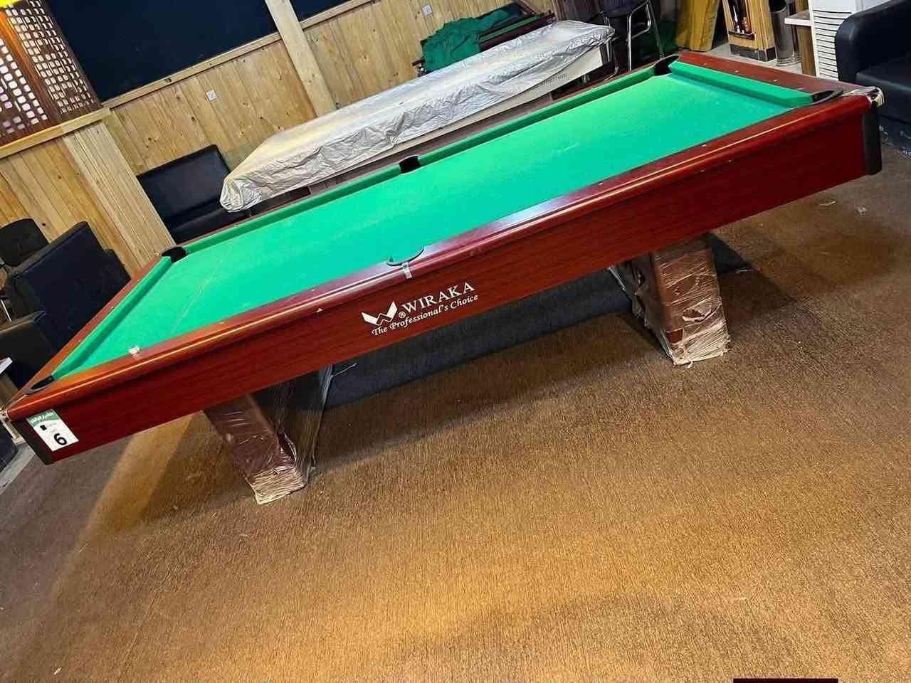 تم وصول وجبة بليارد 🎱مستعمل وجديد
هدايا وعروض لا تنتهي مع الضمان والفحص 

يوجد كادر متخصص لنصب طاولات 🎱البليارد 

أسعار تنافسية ومناسبة جدا جدا 🔥🎱

للحجز. واتساب او اتصال ☎️☎️ ***********
