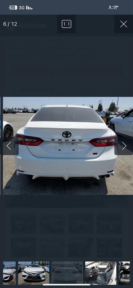 تويوتا كامري SE موديل 2023

✨ لون ابيض

🔹 شاشة كبيرة

🔹 Apple CarPlay & Android Auto

🔹 خرائط وإنترنت

🔹 كاميرا 360 درجة

🔹 Auto Hold

🔹 مقود كهربائي

🔹 شفتات خلف المقود

🔹 إشارات بالمرايا الجانبية

🔹 مقاعد جلد أسود

🔹 دركسون جلد بخياطة مميزة

🔹 تحديد مسار

🔹 نظام مانع تصادم

🔹 رادار أمامي

🔹 ABS

🔹 نظام مانع انزلاق

🔹 أوضاع قيادة (Normal - Eco - Sport)

🔹 GPS

🔹 مصابيح زينون عدسات عالي وواطي

⚙️ محرك 2500cc مرغوب ومكفول مع ناقل الحركه .

سيارة نظيفة جداً وجاهزة للفحص.

السعر : ١٩٥وبيها مجال للشراي 
السياره معوقين بسمي باقي ٣ سنوات وتفك 
اسويلك وكاله وشتريد ضمانات هم 

الاتصال : ***********مكاني كربلاء

