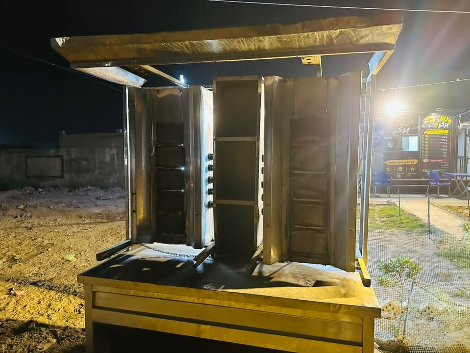🔥 للبيع شواية كص لحم ودجاج مزدوجة 🔥
شواية ستيل قوية ومناسبة للمطاعم ومحلات الكص والمشاريع.

✅ مزدوجة لحم ودجاج
✅ وياها شيشين
✅ بيها حوامل للشيش
✅ حجم عملي ومناسبة للشغل
✅ صناعة قوية وتتحمل الاستخدام

📍 المكان: بغداد
💰 السعر عند الاتصال والاستفسار

📞 للاستفسار:
***********
