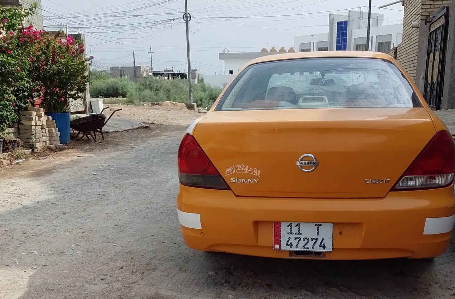 نيسان سني ياباني اصلي شركه العامه محرك قبق اسود نضيف 2011 گير اوتوماتيك مكان السياره فلوجه السعر 73 مكان السياره فلوجه ***********
