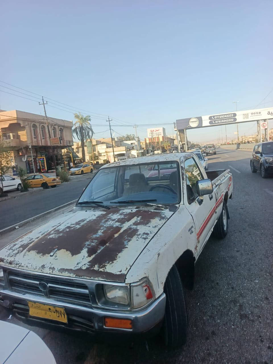بيكم تيوتا موديل 89 محرك كير اكسن شاصي شرط تحويل 
رقم الانبارشرعي موجود شرط تحويل كابون بنزين 
ما مسجل سنويه منتهيا 
سعر 35 عنوان موصل حي بكر 
***********
