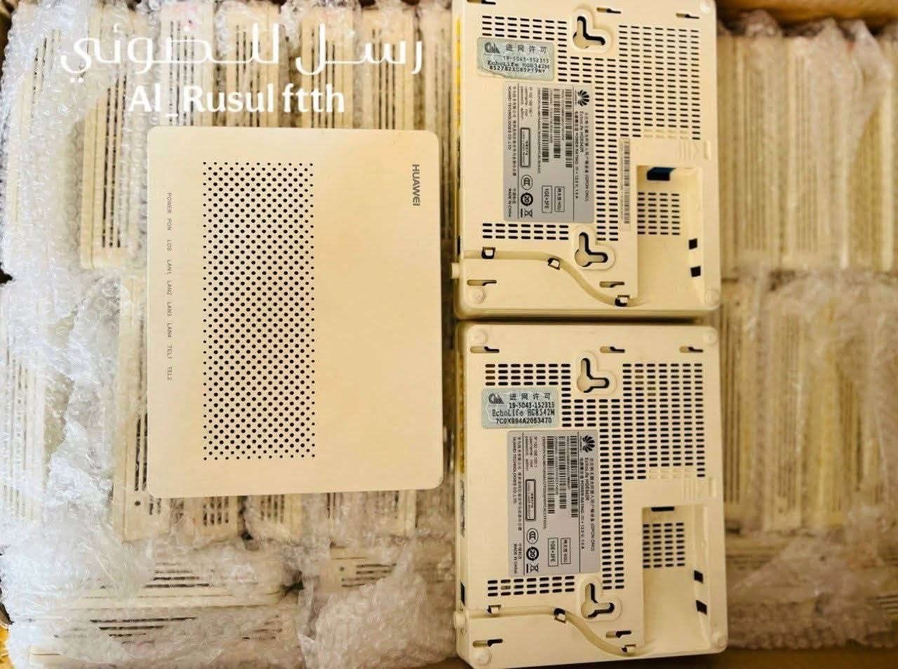 توفر
📌ONU HUAWEI
1G
Gpon
السعر 7,500

🌸☠️للحجز التواصل على الخاص 
***********
قناة التلكرام لأسعار الجملة📣💸❤️‍🔥
https://t.me/alrusulftth
