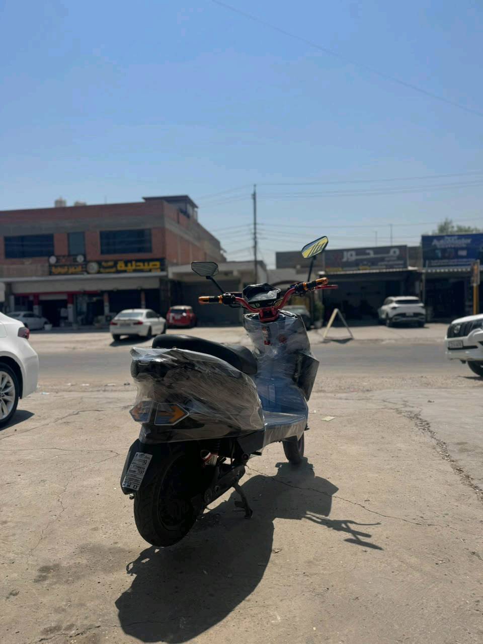 السلام عليكم ورحمة الله وبركاته دراجة شحن جبلي رياضي للبيع بطاريات 5 يقرن 11 بس بيهن ثنين منهن شوية بيهن نفخة 
السعر 425 الف 
مكاني بغداد العامرية 
☎️واتساب: ***********