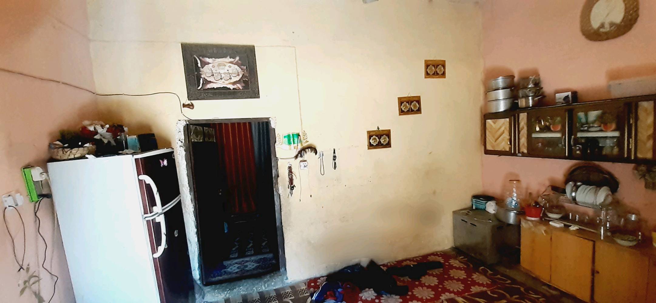 بيت للبيع ١٠٠ متر بغداد المعامل منطقة السياحي ترك وغرفة ومطبخ وحوش جبير