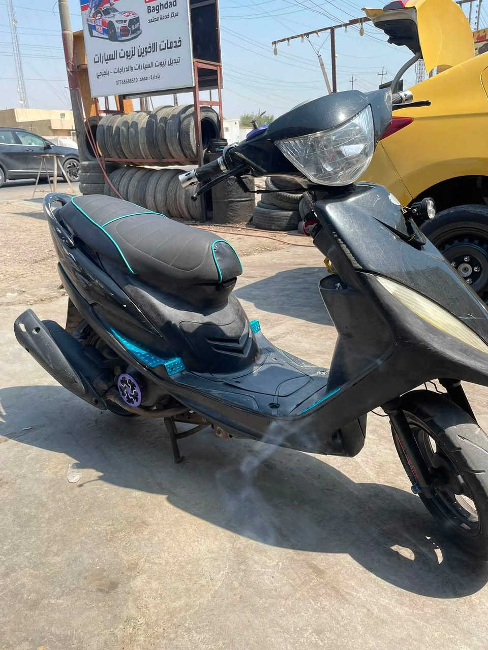 السلام وعليكم ماكس عدله بلاديه 
مكينه خير من الله خرسه شلعه معدل لا صوت ولا نضوح ولا تبخير 
شغاله نكره سلف وهندر
كهربائات كله شغاله اشاير سلف سكنات دشبول الكتروني 7 الوان بك لايت
بريكات خلفي امامي الامامي تخفيف 
ستاند تعليك وصفح
قفل جنطه وستيرن 
مكاني الدوره البوعيثه شراي راسلني
***********
