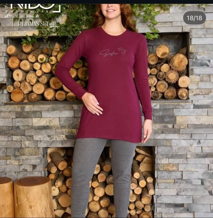 بيجامة موهير تركي كوالتي عالي جدا
القياس M.L.XL.2XL
السعر ١٠ ٣ قطع ٢٥ 
توصيل داخل كربلاء ٣
توصيل جميع محافظات العراق ٥
للحجز والاستفسار مراسلة الصفحة او التواصل على الرقم ***********
إشارة إلى الأصدقاء 󱢏

نص مكتوب في الصور:
- NIDÓ HOMEWEAR PYJAMAS SET 16/18
- NIDO HOMEWEAR PYJAMAS SET 17/18
- NIDO HOMEWEAR PYJAMAS SET 18/18
- NIDO HOMEWEAR PYJAMAS SET 15/18
- NIDO HOMEWEAR PYJAMAS SET 14/18
- HOMEWEAR PYJAMAS SET 13/18
- HOMEWEAR PYJAMAS SET 10/18
- NIDO HOMEWEAR PYJAMAS SET
- WOMAN NIDO HOMEWEAR PYJAMAS SET 12/18
