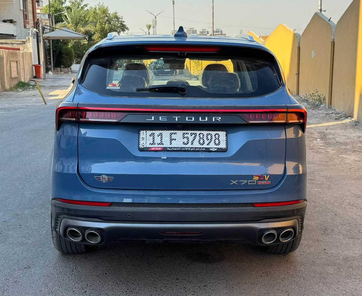 🚘🔥 للبيع Jetour X70 Plus SV

✨ موديل 2026 | ممشى8،000 كم

🔹 محرك 1.6 Turbo | قوة 197 حصان
🔹 عزم 290 نيوتن | قير 7 DCT
🔹 دفع أمامي
🔹 ويل حجم 20 إنش
🔹 بانوراما
🔹 شاشات رقمية + شاشة كبيرة
🔹 مقاعد جلد كهربائية
🔹 Apple CarPlay / Android Auto
🔹 نظام صوت Sony
🔹 كاميرا خلفية + حساسات
🔹 بصمة دخول وتشغيل
🔹 باب صندوق كهربائي
🔹 أنظمة أمان وثبات متعددة
🔹 داخلية جلد بني وأبيض
🔹 لون أزرق مميز 💙

📍 الموقع: بغداد – المنصور
💰 السعر: 30 مليون وقابل للتفاوض
📞 واتساب:*********** بغداد, العراق
