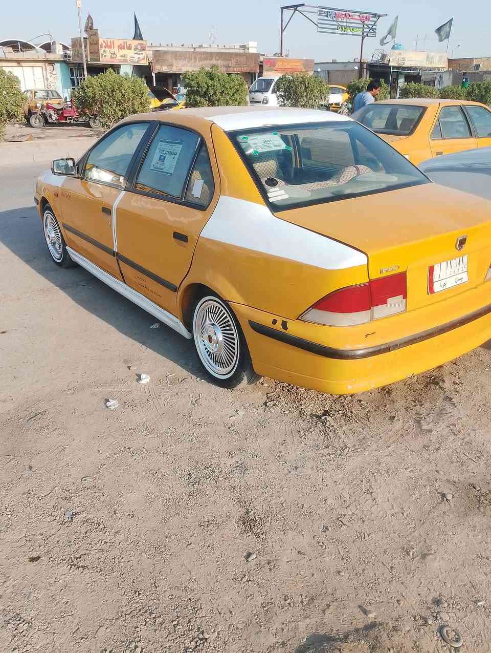 سلام عليكم سمند موديل 11 غاز بانزين سنويه 27 مكينه وكير وحداديه وتخم تاير وتبريد ثلج سياره جاهزه السعر 32 وبيها مجال قليل او مراوس ميسان حي الوحده ***********
