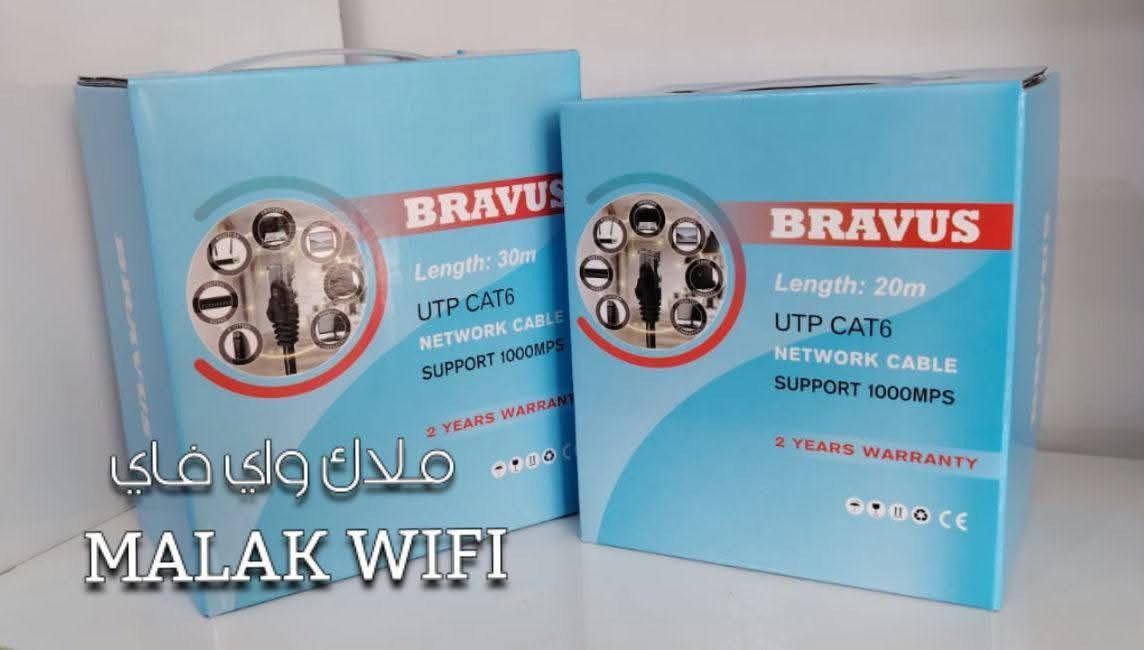 كيبل BRAVUS • SFTP مسلح • UTP سماوي