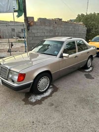 مرسيدس 300E موديل 1990رقم انبار مميز بسمي  سياره محرك بلادي عنكبوت تبر...