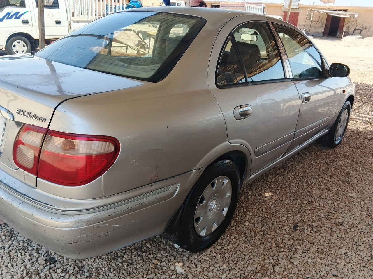 سني موديل 2003 سياره بلاديه بيه جراد فقط سياره كفاله من ضربه كير عادي صدر جديد تخم تاير جديد تبريد ثلج سياره جاهزه سعر 62 وبيه مجال المكان هيت كبيسه رقمي ***********
