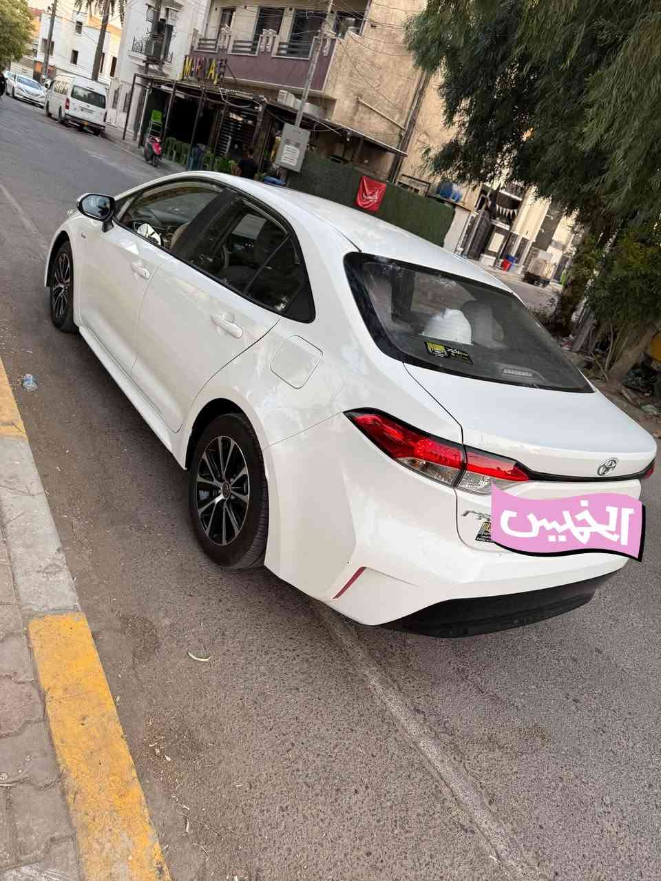 كورلا موديل 25 رقم بغداد هايبرد شكل الامريكي 
المواصفات 

♦️مكينه 1800 هايبرد شحن ذاتي 

♦️سلايت 

♦️رادار + تحديد مسار طريق + قيادة ذاتيه 

♦️قرائة علامات الطريق المرورية

♦️بصمة تشغيل + دخول ذكي  يدة الباب

♦️هاندر بريك بصمة + اوتو هولد 

♦️بطاين بوب حياكه  مطرز 

♦️كيجات ديجتل 

♦️شاشه مسجل +تبريد بيانو + كامره خلفيه دوارة + كار بلي 

♦️تبريد قطعتين 

♦️لايت زينون عالي ناصي 

♦️حساس اطار + حساس مطر + حساس لايت داينمك  

♦️ايڤي مود + مود درايڤ+ مانع انزلاق 

♦️تحكم  الستيرن كامل مع كروس سرعه

♦️ايرباك عدد 10

♦️ويل كب  حجم  16

عنواني بغداد البياع شارع 20 

***********

السعر157
