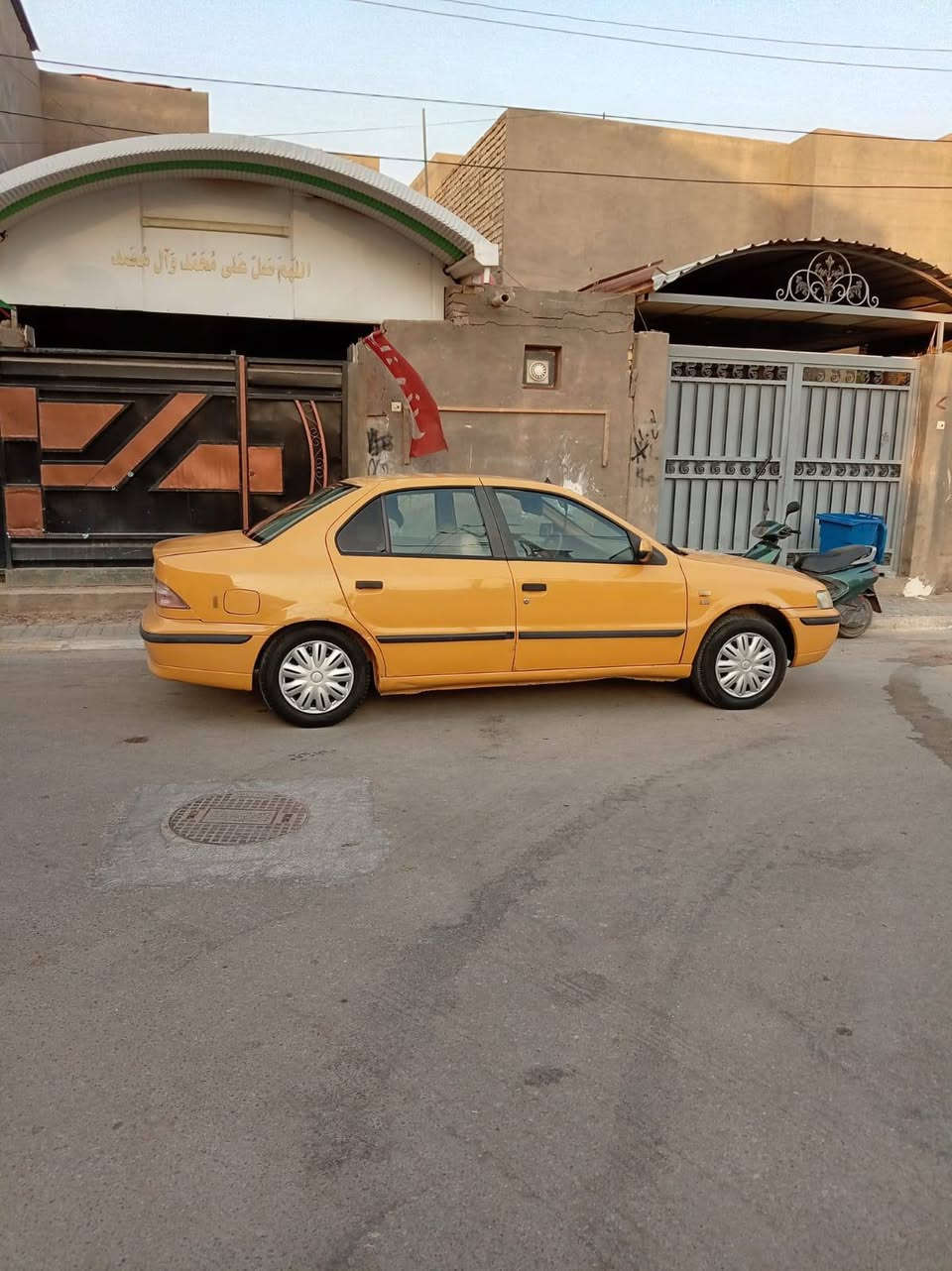 السلام عليكم سمند 16 جاهزه
تبريد ثلج 
كفاله عامه من الصبغ والتبديل 
منضومة غاز  بانزين 
تحويل شوكت ماتريد 
بيها اثر حالوب خفيف وجراد خفيف 
والباقي كله كفاله من الضربه والمكينه  
السعر 45 وبيها مجال 
‏‪***********‬‏
