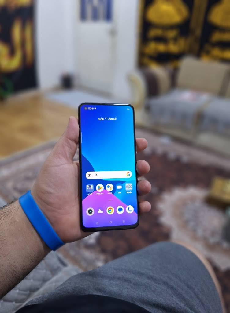 ريلمي Q3 pro 
جهاز كفاله من اي عطل 
فقط ضهر مفطور للبيع او مراوس 
180 / *********** البصرة, العراق
