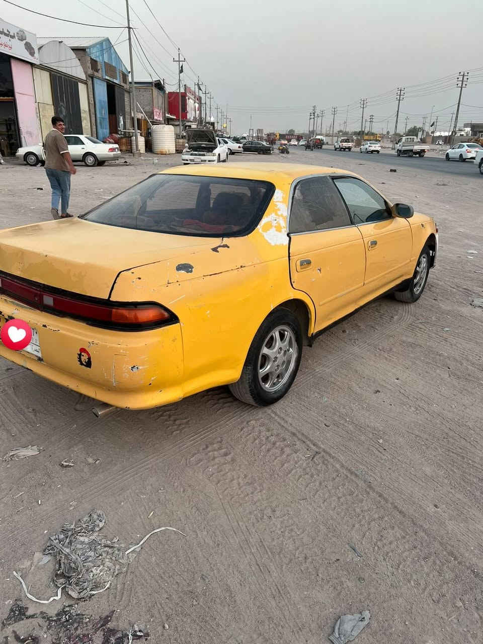 #الجميع مارك   سلام عليكم سياره مارك نفخ كفاله كص ونغل وضربه مكينه كير ونجي جديد حداديه 100/100 غرفه جديد تخم تايرات جديد رقمه بصره    صاحبها ماواصل  سعر 18  وبيها مجال مكاني بصره الرقم الا ستفسار ***********
