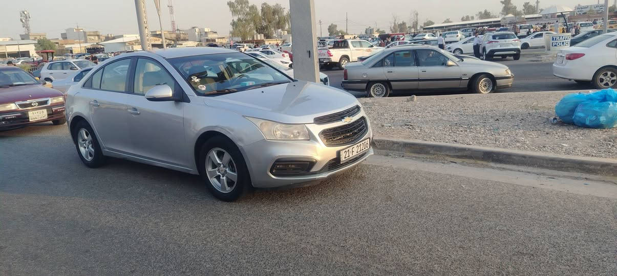 شوفرليت كروز موديل 2016 محرك 18 سياره بيها 4 قطع صبغ بدون دواخل كير محرك شرط تبريد ثلج صدر امامي وخلفي جديد تخم تايرات جديده كهربائيات كلها شغاله مابيها نقص مكان سياره بكركوك سعرها 68 بيها مجال ***********

