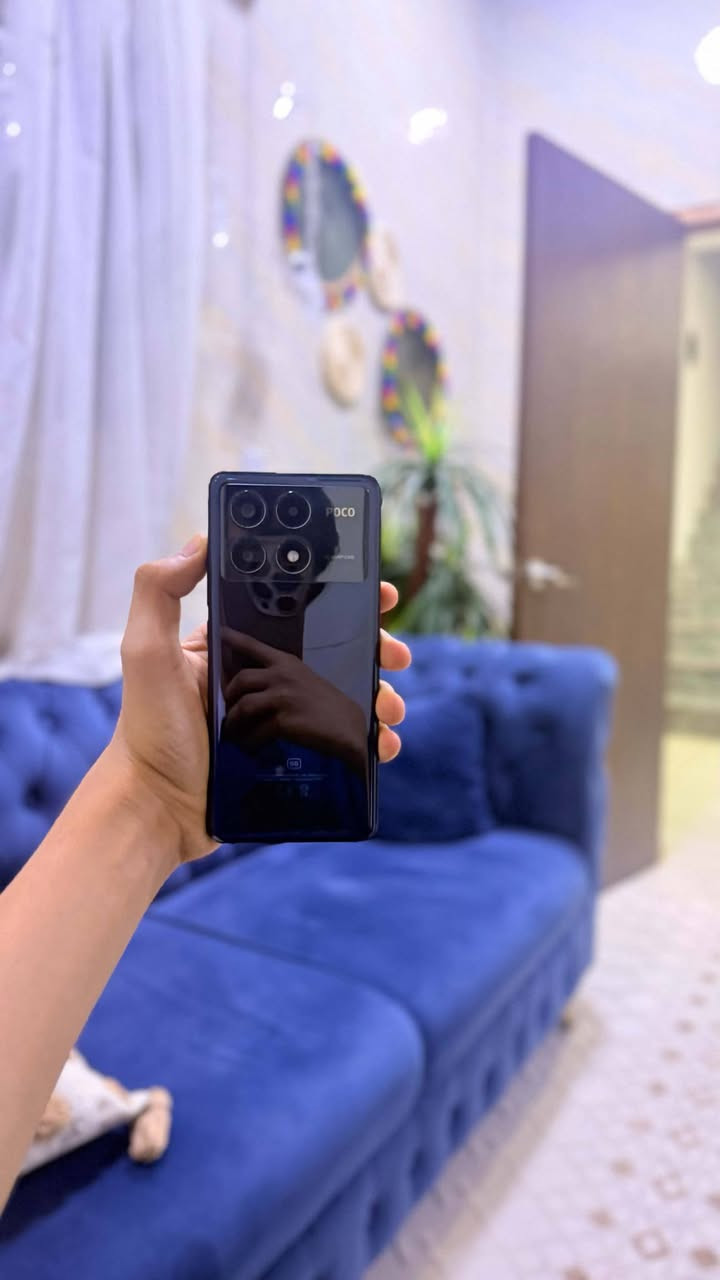 Poco x6 pro
للبيع
موبايل نظيف وجديد استخدام شخصي
ذاكرته 256
رام 8
مابي اي خدش مكفول
السعر 280 وبي مجال. 
***********.. رقمي للاستفسار. 
🩵
