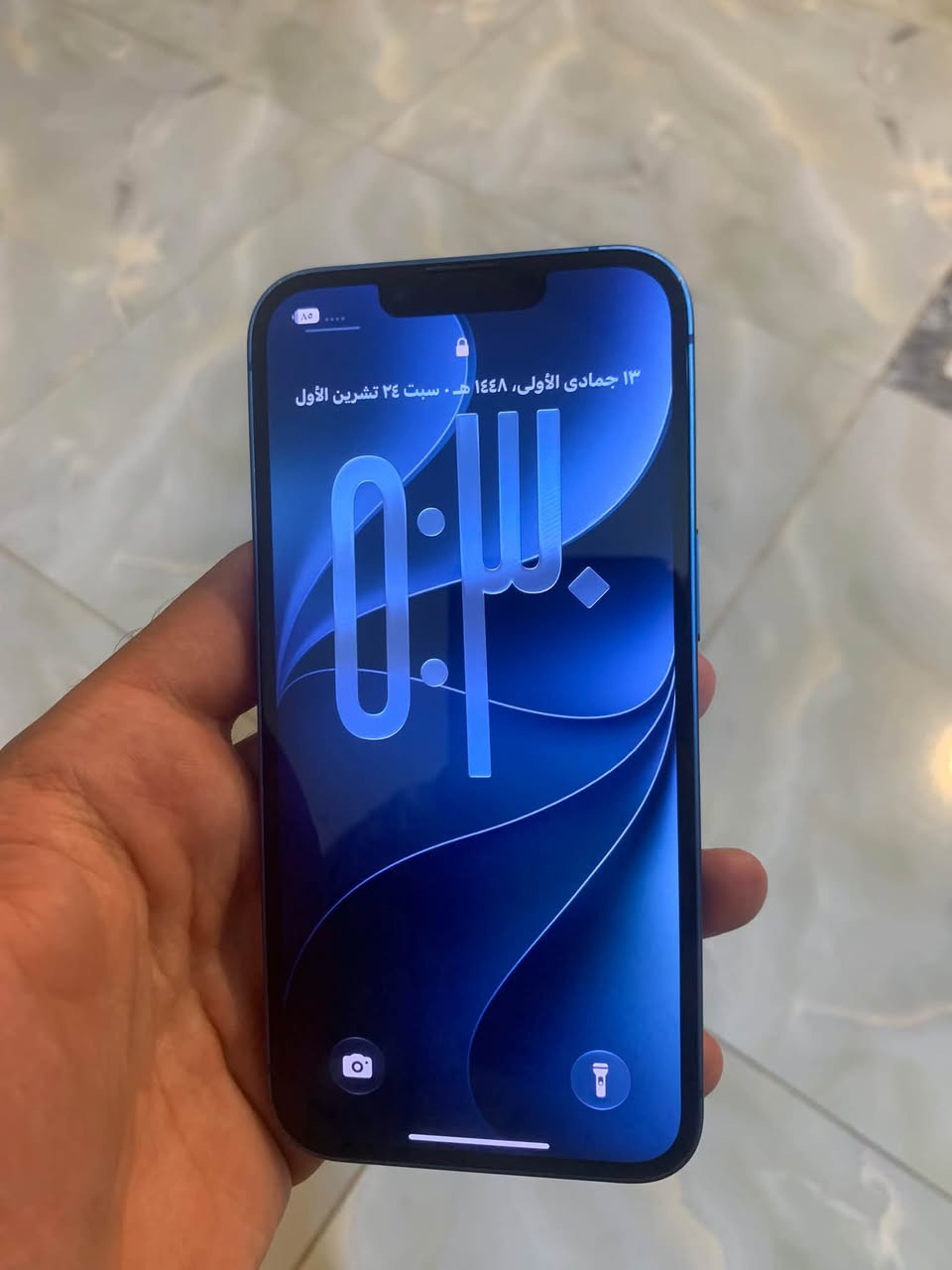 ايفون ١٣ • ١٢٨ • بطاريه ٧٠