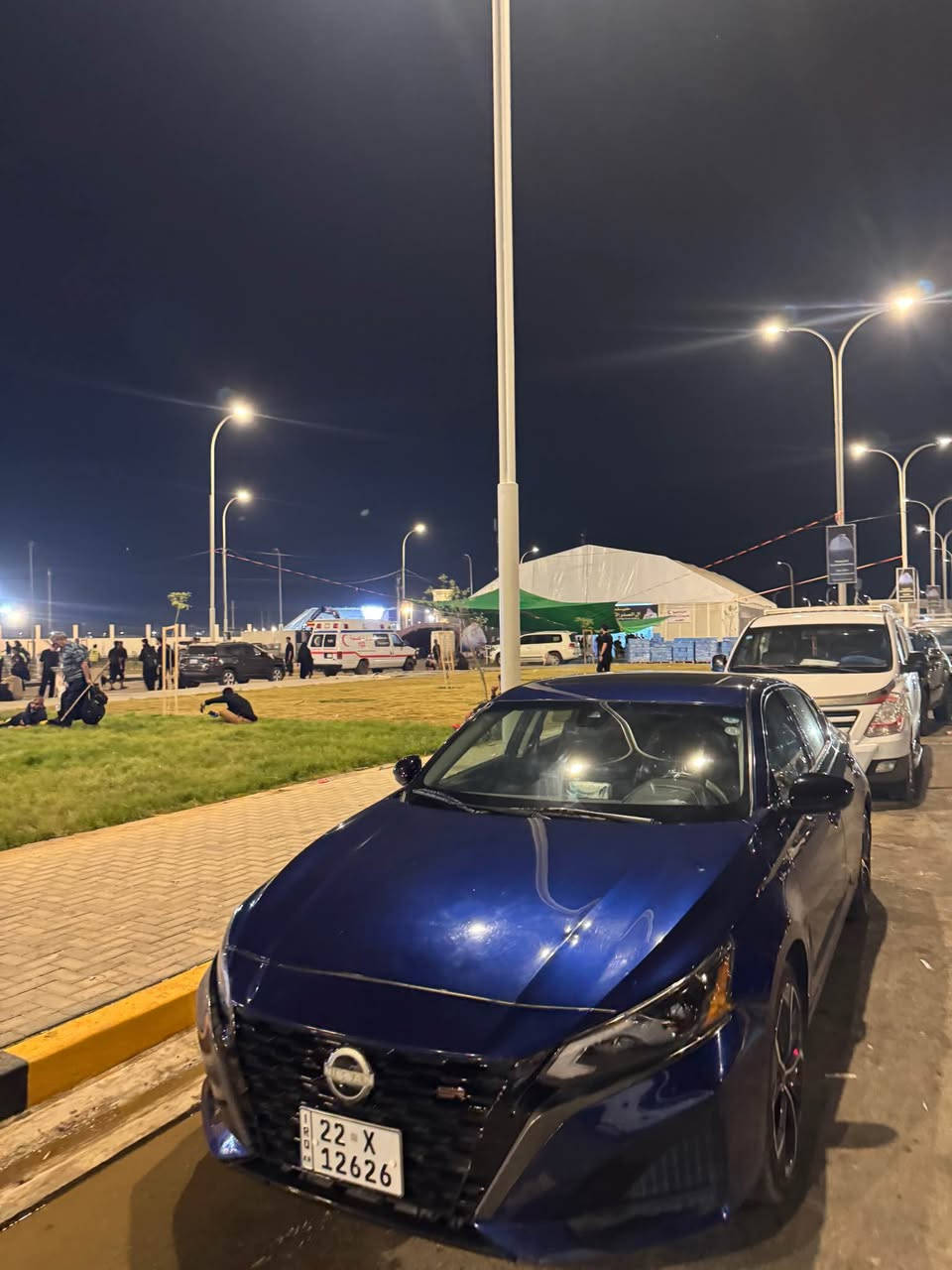 السلام عليكم نيسان التيما 2023 SR بلاص فوول فتحه سلايد وكشن جلد وكهرباء.
تنبيه الخروج عن المسار . رادار امامي خلفي توقف ذاتي عند الاشعار بعدم التركيز وقريب الاصتدام . اوتو استوب نظام النقطه العمياء. كشنات جلد وكهرباء ويل 19 ابلادي مال SR بعد بيها هواي مواصفات .محرك 2500 تنفس طبيعي . السياره كلش جديده ونظيفه . السياره ب اسمي  شخصيأ رقم اربيل  تحويل بشرط . مكاني البصره
ممشه السياره 40 ميل كير وكينه بشرط  دهن تخم تاير حداديه كله جديد السياره واد كندي 
الضرر جاملغ وباب الصدر ابيعلك 3 قطع لان البنيد توحد لونه  وبند بدون دواخل ايبارك فقط برده طاك بدون لغد بدون شاصي سياره كلش جديده ع ايدي  .
للبيع او المراوس حسب القناعه 
السعر  147 وبي مجال بسيط للشراء
للاستفسار الاتصال :*********** Singapore
