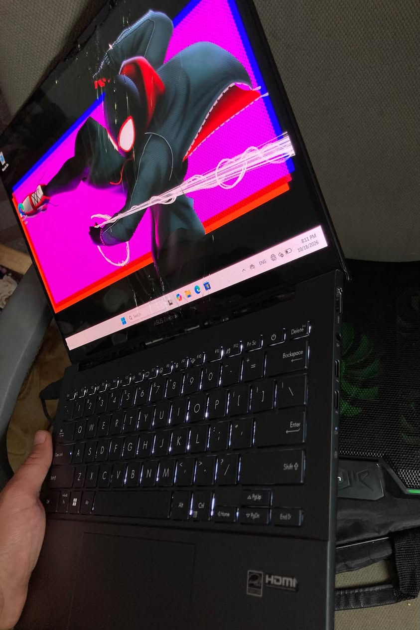 ASUS Zenbook ١٤ • سوبر امولد ١٢٠هرتز • كرت انتل ARC