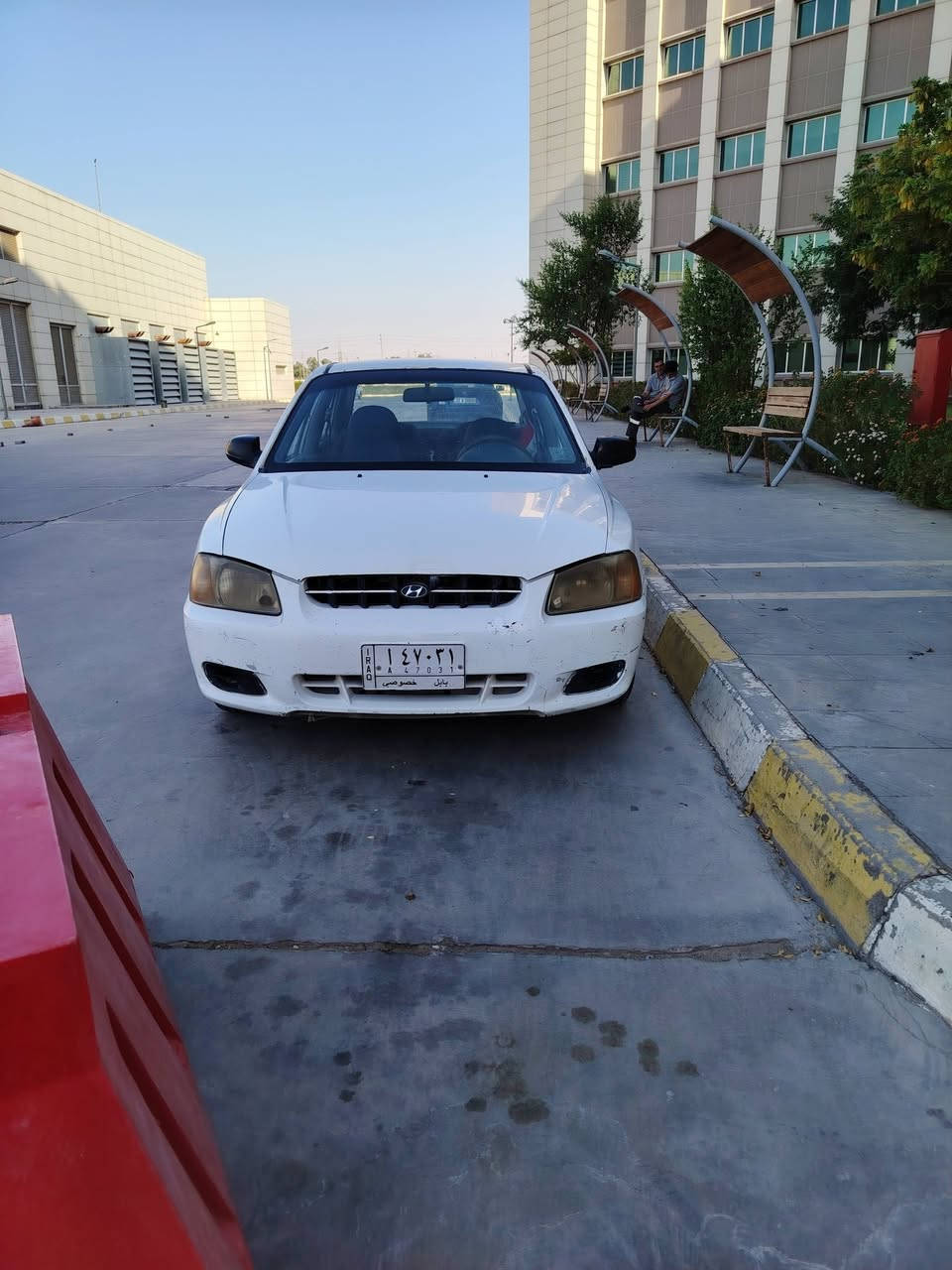 السلام عليكم 
للبيع اكسنت عظم مروري كوري 

موديل 2000 السيارة بلاديه 
رقم بابل بسمي 
تبريد شغال تخم تاير جديد مكينه كير 
حداديه جاهزة 
مكفوله مابيها ضربة فقط الدوس 
مكاني كربلاء رقمي ***********
